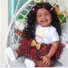 68CM Reborn Toddler Dolls 27 Inch Princess Girl Huge Baby Doll Handmade Happy Baby Doll Gift in Black Skin view 1