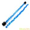 Bescon 28pcs Translucent Blue Mini Polyhedral Dice Set in Tube, for Dungeons and Dragons RPG Dice 4X7pcs,Mini Gem Blue Dice Set view 2