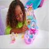 Polly Pocket Mini Toys, Mama and Joey Kangaroo Purse 2-in-1 Compact Playset with 2 Micro Dolls and Accessories, Travel Toys, HKV50 view 2