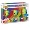 Funko DC Heroes Poison Ivy, Harley Quinn and Robin Rainbow 3-Pack Pride Pop! Vinyl Collectible Toy Figure Set - Limited Edition Exclusive view 1