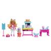 Enchantimals Doll and Playset, City Tails, Feel Fine Dr's Office with Doll, Cat Figure, Furniture and Accessories, Gifts for Kids, HLH22 view 1