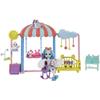 Enchantimals Doll and Accessories, Darling Daycare Playset, Starley Stork Doll, Bouncer and 4 Baby Bestie Animal Figures, Crib and More, Baby Best Friends, Kids Gifts, HLH23 view 3