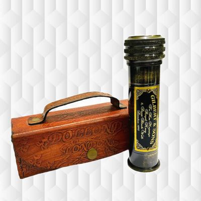 MUSKAN NAUTICAL STORE Antique Kaleidoscope Brass Working Kaleidoscope Colorful Pattern Vintage Gift Classic Kaleidoscope Creative Gift Kaleidoscope