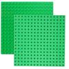 6 Pack Large Building Brick Baseboard in Blue, Green, Gray, 10 x 10 Inch Baseplates Compatible with DUPLO,MEGA, Baseplate for DIY Play Table or Wall view 2