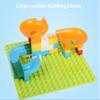 6 Pack Large Building Brick Baseboard in Blue, Green, Gray, 10 x 10 Inch Baseplates Compatible with DUPLO,MEGA, Baseplate for DIY Play Table or Wall view 4