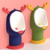 Ciieeo 1pc Boy Training Urinal for Boy Girl Green Wall-Mounted Urinal Pot Drain Material Splash Design for Easy Potty Training view 4