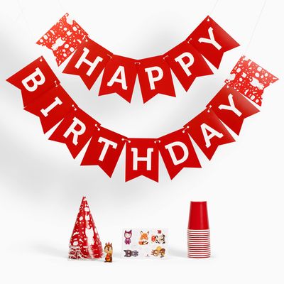 Tonies Birthday Celebration Box - Banner, Sticker Sheets, Party Cups, Party Hats, Celebration Songs Tonie
