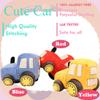 ELAINREN Cute Blue Tractor Stuffed Truck Toy Simulation Farm Tractor Plush Car Doll Gifts/22x30x20cm view 3