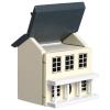 Toyvian Mini DIY Model Wooden Dollhouse kit Christmas Village Houses Toy House House Kit 3D Miniature Dollhouse Kit view 3