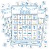 Disfuco Baby Shower Bingo, Bingo Game for 24 Players (A04) view 1