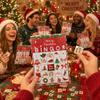 Disfuco Christmas Games, Christmas in July Games Cards, Holiday Bingo Game for Family Large Group, Winter Party Favors Supplies Decorations, 24 Players Game (A07) view 2