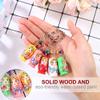 Toyvian 36pcs Key Chain Russian Doll Keychains Dolls Girls Russian Stacking Toys Miniature Babushka Doll Mobile Phone Charm Pendant Cute Keychain view 3
