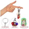 Toyvian 36pcs Key Chain Russian Doll Keychains Dolls Girls Russian Stacking Toys Miniature Babushka Doll Mobile Phone Charm Pendant Cute Keychain view 4