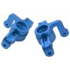 ShareGoo Metal Front Steering Knuckles & Base C-Hubs Caster Blocks & Rear Stub Axle Carriers Compatible with 1/10 Losi Tenacity TT Pro 4WD SCT DB Pro Lasernut U4 RC Truck (Blue) view 4