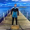 Menolana 1/6 Scale 12 Inch Action Figure Wetsuit Clothes, Black Blue view 4