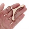 10pcs Wooden Hangers for Dolls Natural Color Miniature Clothes Storage for Dollhouse Accessories Organizing Dolls and Keeping Rooms Tidy view 4
