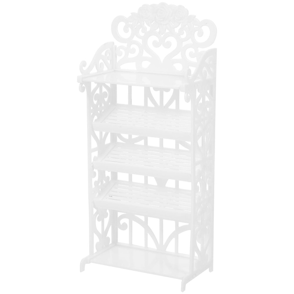 Doll Clothes Rack Doll Furniture Shoes Closet Plastic Shoes