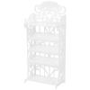 Doll Clothes Rack Doll Furniture Shoes Closet Plastic Shoes view 1