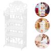 Doll Clothes Rack Doll Furniture Shoes Closet Plastic Shoes view 2