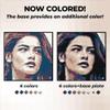 MOZABRICK Color S- Interlocking Brick Mosaic Photo kit, Personalized Gift, Custom, Picture kit, Construction Set, Pixel Art Art Interlocking Brick Painting view 4