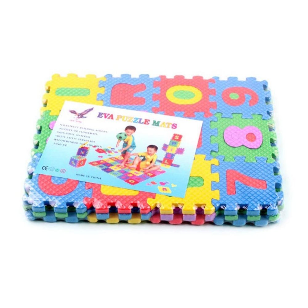 36PCS Number Alphabet Alphabet Puzzle Floor mat for Baby Baby Foam Play mat