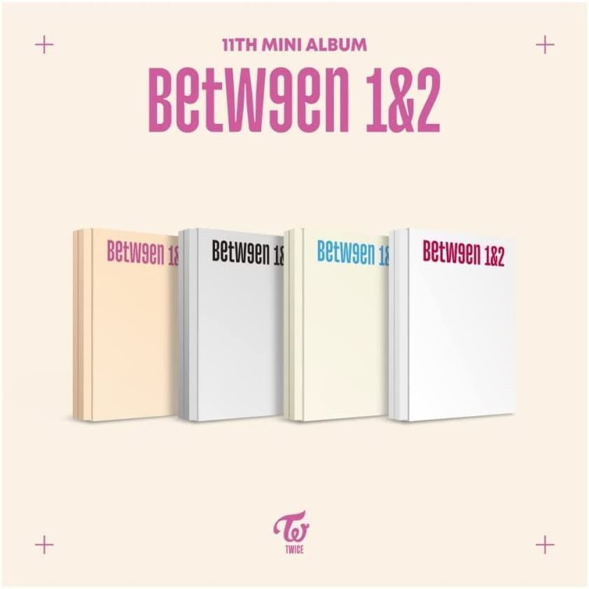 Twice TWICE - BETWEEN 1&2 Album + Pre-order Bonus + Poster+Free Gift (Korean Edition) (Archive ver.)