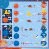 100 Pcs Make a Face Outer Space Stickers Sheets Make Your Own Astronaut Stickers Solar System Space Themed Party Favors for DIY Birthday Party Favors Craft Kit view 3