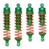 4Pcs Metal Front and Rear Shock Absorber for Traxxas Slash Rustler Stampede Hoss 4X4 VXL 1/10 RC Car Upgrade Parts ( Color : Green ) view 1