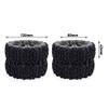 DAPENGNIAO 17mm Hub Wheel Rim & Tires Tyre for 1/8 Off-Road RC Car Buggy Redcat Team Losi VRX HPI Kyosho HSP Carson Hobao Accessories (Color : 4 rc car Tires) view 2
