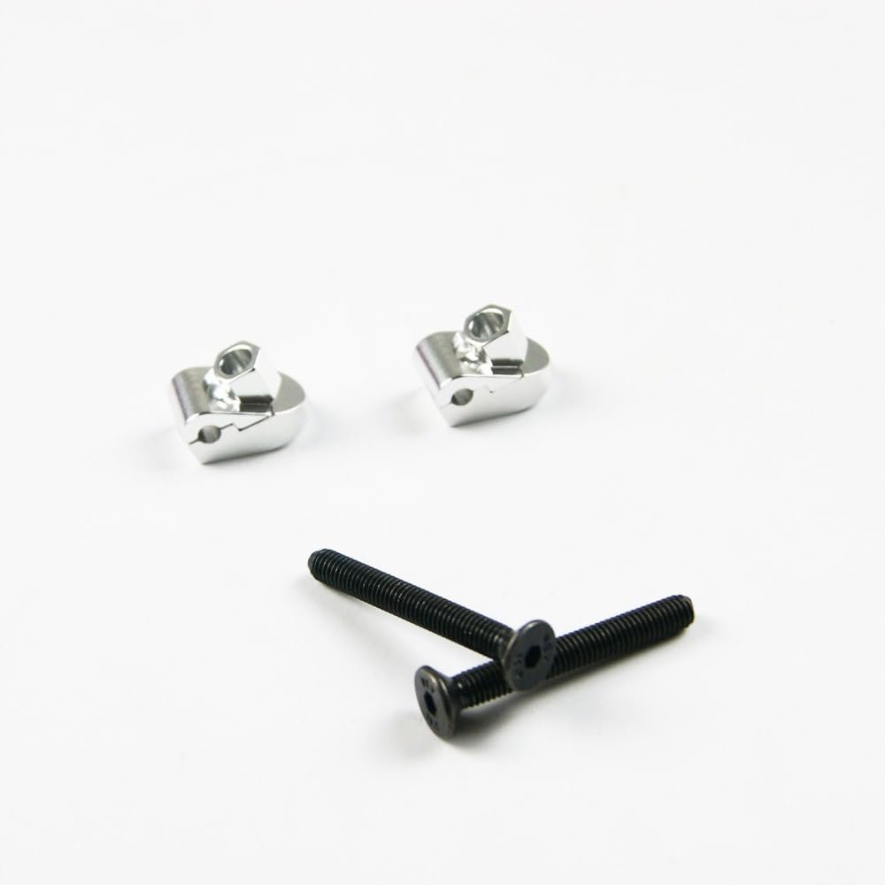 Greendhat Silver Aluminium Front Sway Bar Bushings Fit Rovan Kingmotor HPI Baja 5B 5T ( Color : Silver )