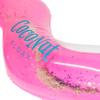 CocoNut Float Pink Glitter Heart Pool Float  Inflatable Pool Ring  Durable Long Lasting Lounge Tube and Water Toy  Fun Decoration for Parties, Events  Ages 8+ Years view 3