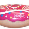 Coconut Outdoor Sprinkled & Glazed Pink Donut Pool Float  Inflatable Pool Ring  Durable Long Lasting Lounge Tube and Water Toy  Fun Decoration for Parties, Events  Ages 8+ Years view 2