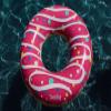Coconut Outdoor Sprinkled & Glazed Pink Donut Pool Float  Inflatable Pool Ring  Durable Long Lasting Lounge Tube and Water Toy  Fun Decoration for Parties, Events  Ages 8+ Years view 4