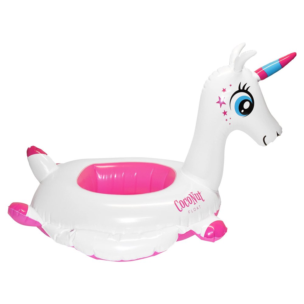 CocoNut Float Llamacorn Junior Pool Float - Child Sized Inflatable Raft & Durable Water Toy - Stable Ride-On for Summer Parties & Swim Events Ages 18mo+