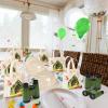 Haysandy 48 Pcs Kids Explorer Costume Set Include Plastic Explorer Safari Hats Jungle Party Vest Safari Tote Bag Adventure Binoculars for Kids Activities Jungle Zoo Birthday Party Supplies Favors view 4