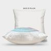 Stupell Industries Forever Phrase Playful Love Sentiment Design by Leah Staatsma Pillow, 18 x 18, Pink view 3
