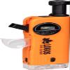 Kenko LOGOS LK-ST7 Microscope Outdoor Kit, 7-in-1, 30x Microscope, 8x Monocular, Loupe, Clock, Compass, Whistle, LED Light, Neck Strap Included, Orange view 3