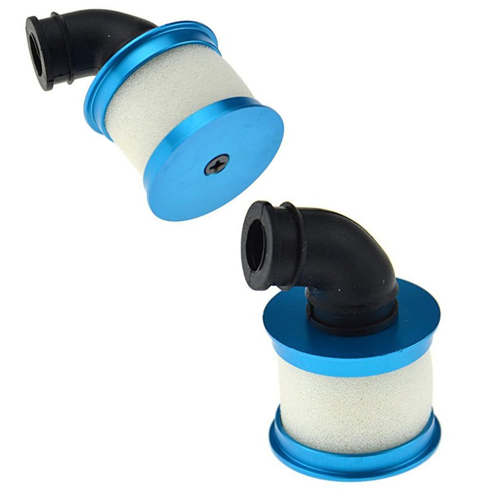 powerday Aluminum Air Impurity Filter Cover for 1:10 Off-Road HSP Car Buggy Truck 04104 2Pack
