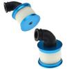 powerday Aluminum Air Impurity Filter Cover for 1:10 Off-Road HSP Car Buggy Truck 04104 2Pack view 1