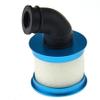 powerday Aluminum Air Impurity Filter Cover for 1:10 Off-Road HSP Car Buggy Truck 04104 2Pack view 3