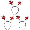 BESTOYARD 3 PCS Adorable Lobster Hair lobster head bopper crab headband cosplay animal headband lobster headband red lobster hat halloween headdress halloween cosplay costume halloween hair view 1