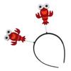 BESTOYARD 3 PCS Adorable Lobster Hair lobster head bopper crab headband cosplay animal headband lobster headband red lobster hat halloween headdress halloween cosplay costume halloween hair view 4