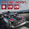 GoolRC WLtoys 104072 Brushless RC Drift Car, 1:10 Scale 2.4GHz Remote Control Car with LED Light & Gyro, 4WD 60KM/H High Speed RC Racing Vehicle for Adults view 2