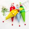 YKBAH 4Pcs Christmas Hand Puppets Clown Pop Up Plush Hand Puppet Telescopic Stick view 3