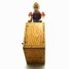 Charmgle Wind-up Tin Toy Box Pusher Model Toys Retro Spring Clockwork Toy Home Ornaments Adult Collection view 2