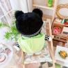 niannyyhouse 20cm Plush Doll Humanoid Stuffed Body Headband Green Hoodie Pants Shoes Kpop Doll Clothes (A-1) view 3