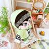 niannyyhouse 20cm Plush Doll Humanoid Stuffed Body Headband Green Hoodie Pants Shoes Kpop Doll Clothes (A-1) view 4