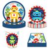 Lide Road 116 Pcs Robot Birthday Party Supplies Kit, Robot Plates, Napkins, Cups, Forks, Knives, Spoons for 16 Guests view 3