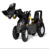 Rolly Toys RollyFarmtrac Premium 730056 Pedal Tractor with RollyTrac Loader, from 3 to 8 Years, with Whisper Tyres, Seat Adjustable Length and Height view 1
