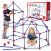 Fort Building Kit for Kids,STEM Construction Toys, Christmas & Birthday Gift for 4 5 6 7 8 9 10 11 12 Years Old Boys and Girls,Ultimate Creative Set for Indoor & Outdoors Activity,140 Pcs,Original view 1